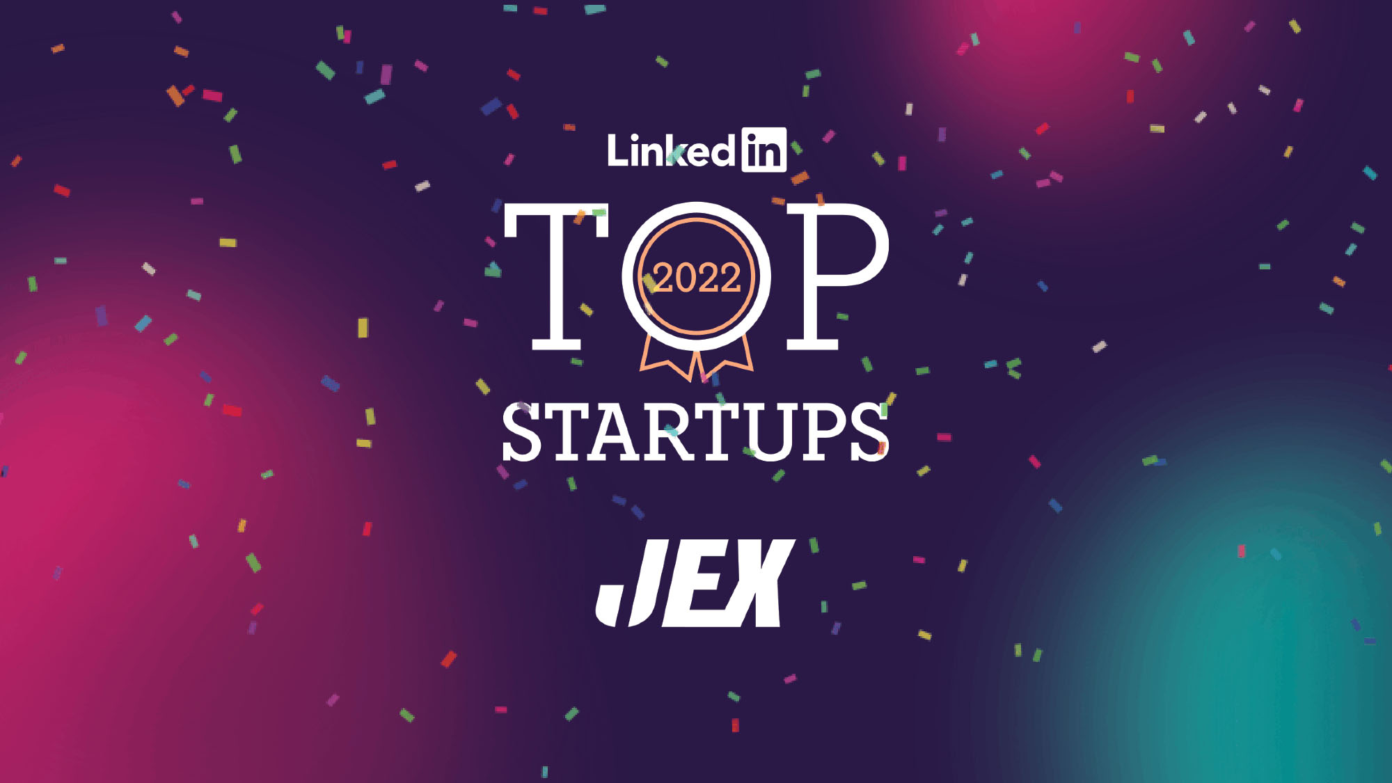 JEX jongste bedrijf in LinkedIn Top 10 Startups 2022