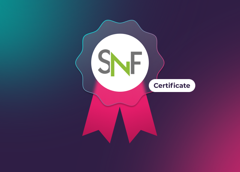 JEX nu ook SNF gecertificeerd